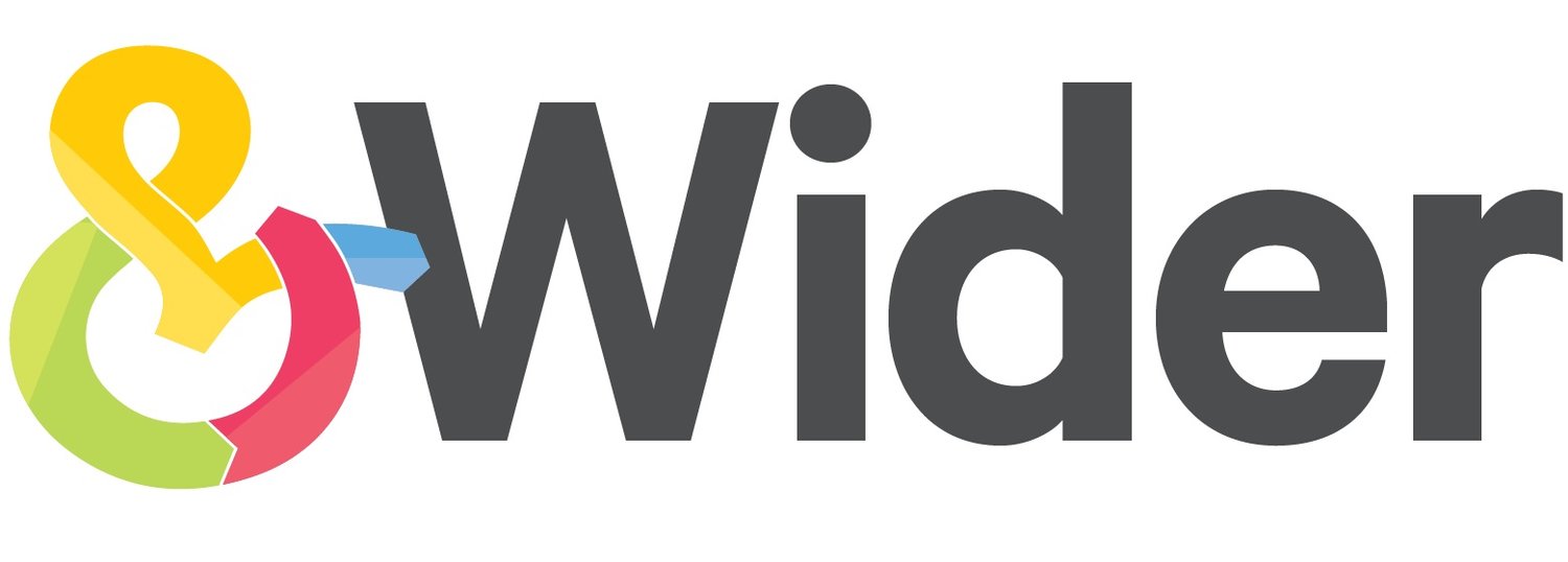 &Wider logo